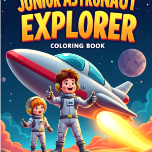 Junior Astronaut Explorer Coloring Book